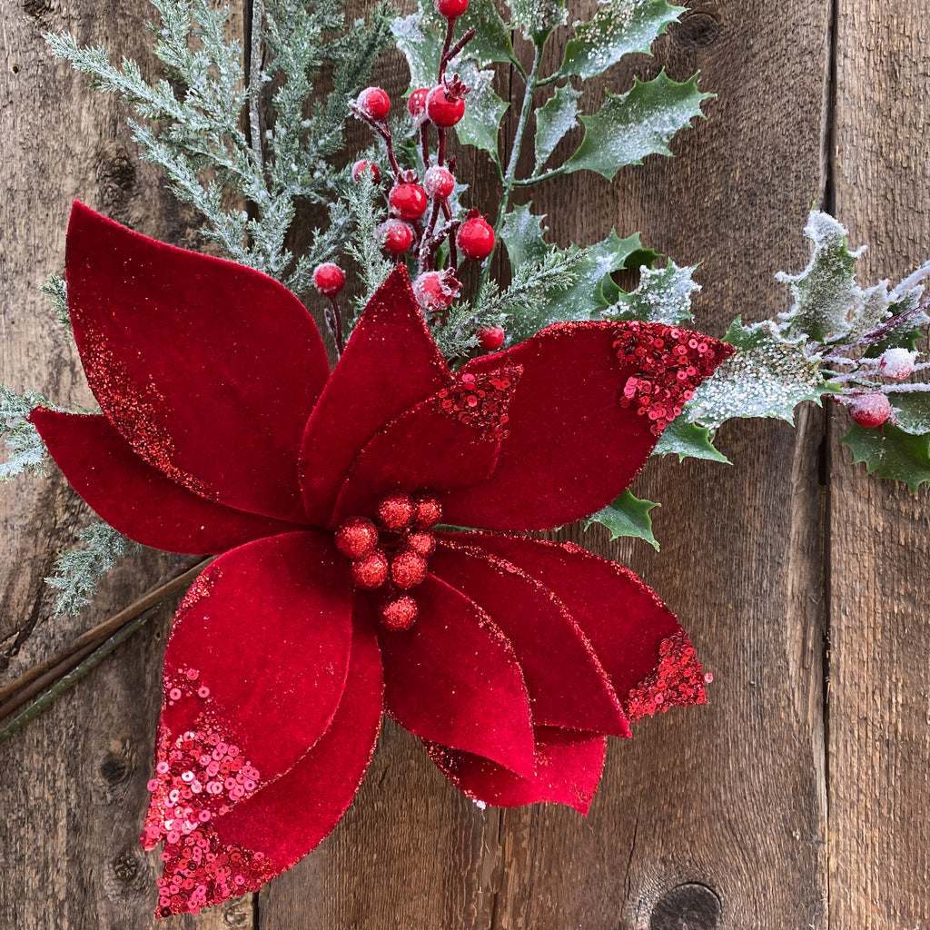 Christmas Flower Stems