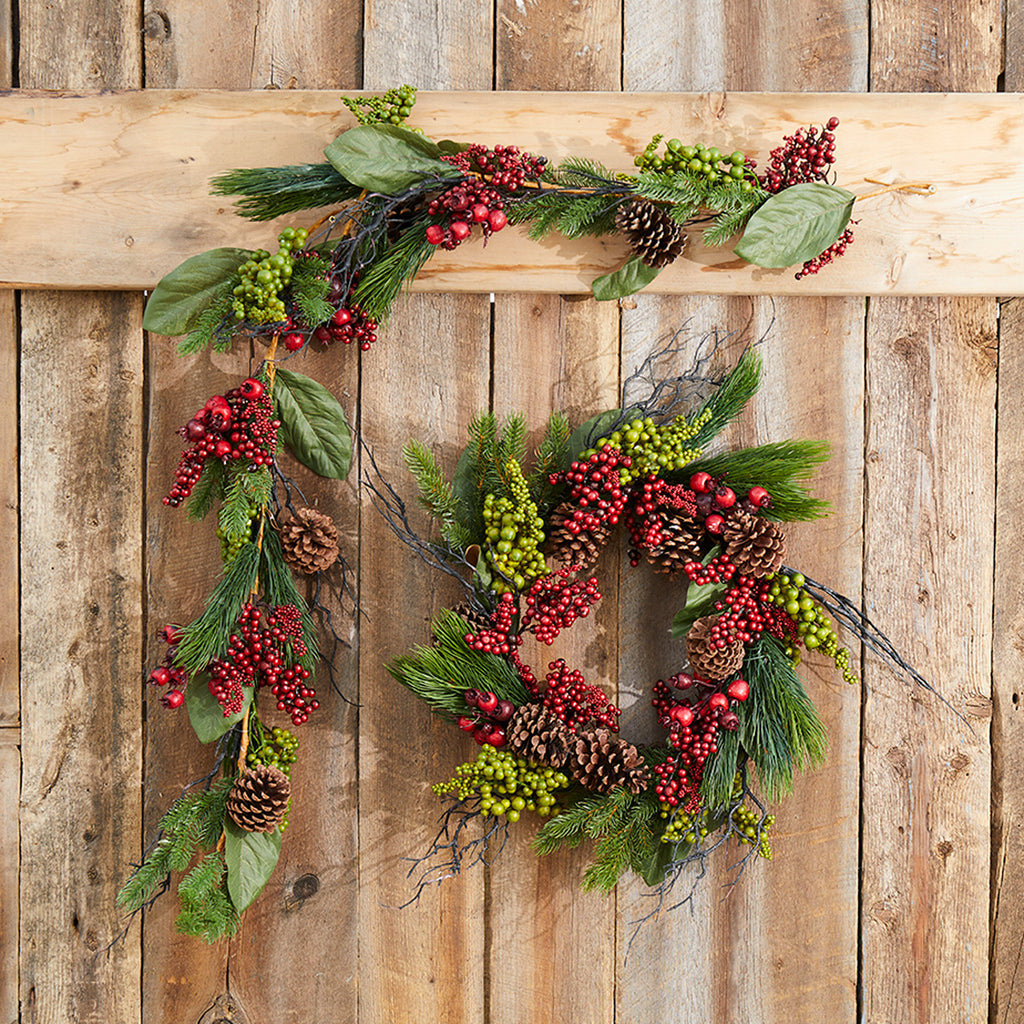 Everlasting Wreaths, Garlands, Tear Drops & Swags