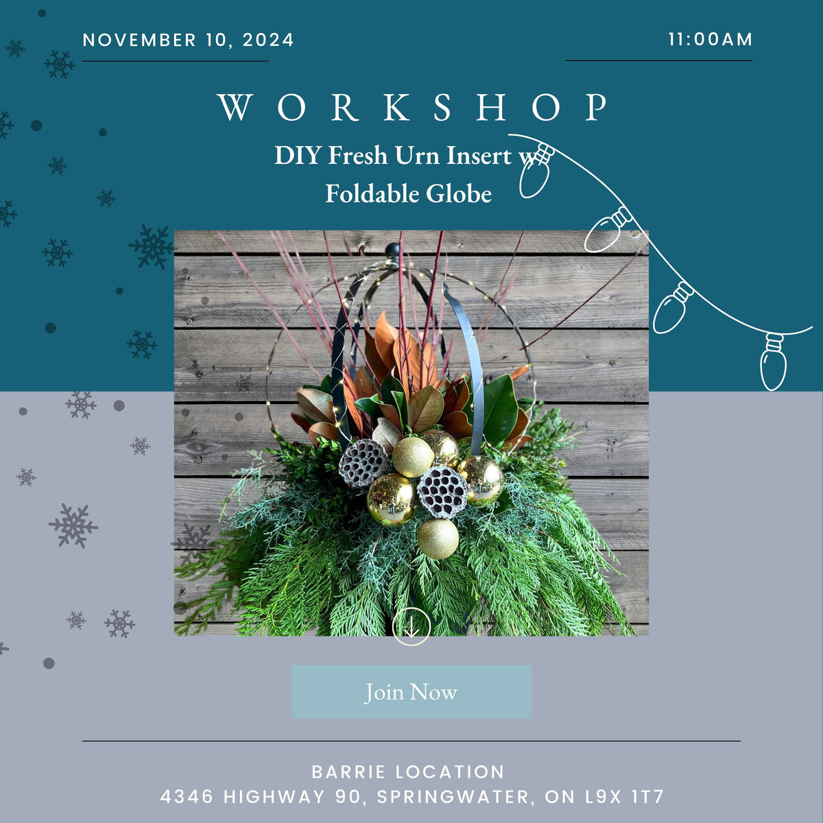 DIY Urn Insert w/ Foldable Globe Tickets (Barrie Location